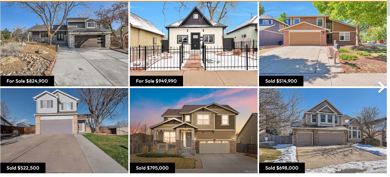 Recent property listings and sales by David Ma